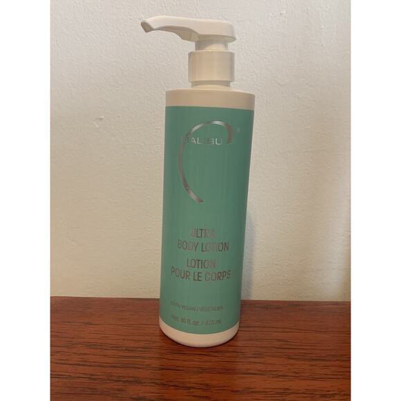 Malibu C Ultra Body Lotion 16 oz Moisturizing NEW Vegan Luxury Smoothing - Picture 1 of 4